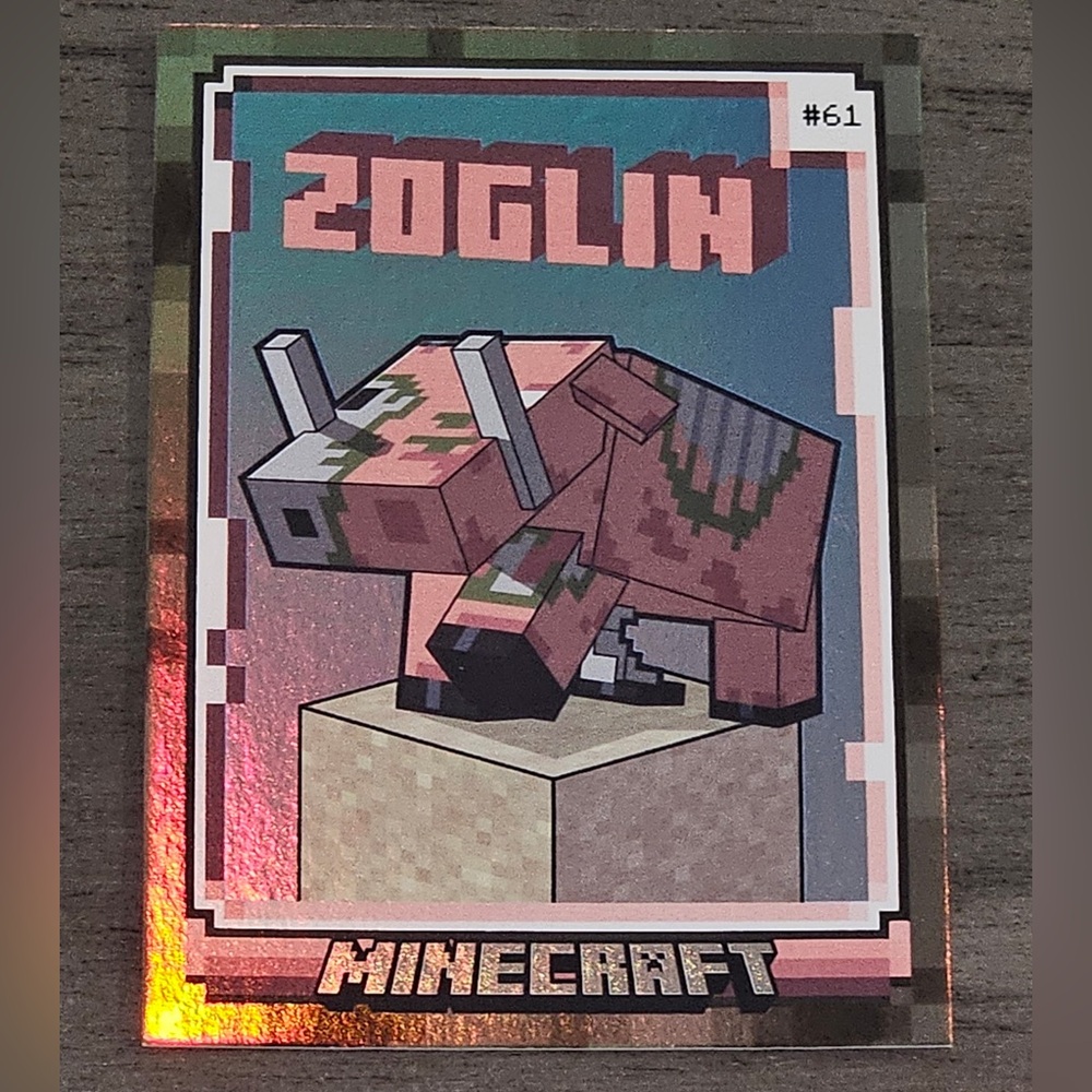 Minecraft Zoglin Trading Card numbered 398/475 - Picture 1 of 2